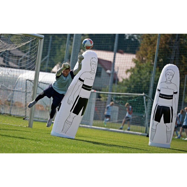 Pripučiamas futbolo manekenas