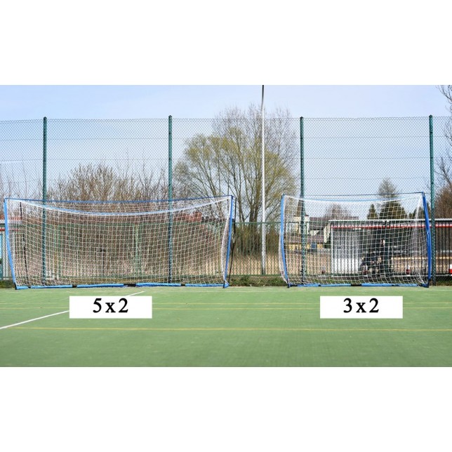 Aukštos kokybės sulankstomi futbolo vartai 3 x 2 m