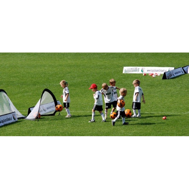 Vaikiški futbolo vartai "Pop up" 2vnt