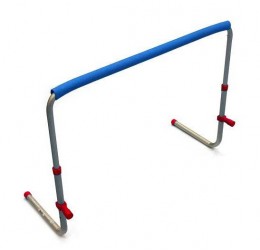 Aliuminis reguliuojamo aukščio, atsistatantis kliūčių barjeras 70-106cm