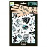Djeco laikinos tatuiruotės "Juoda"