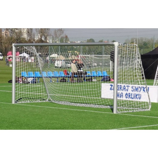 Futbolo vartų tinklelis žalios spalvos 5 x 2 m 4 mm