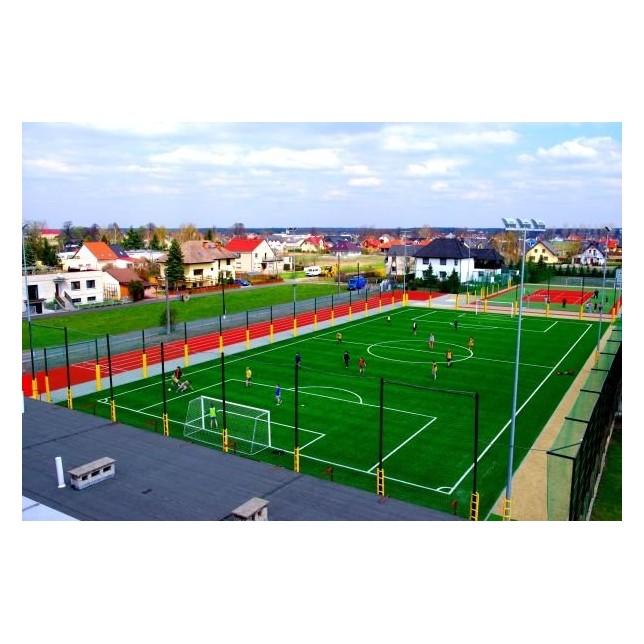 Futbolo vartų tinklelis žalios spalvos 5 x 2 m 4 mm