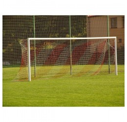 Nešiojamų futbolo vartų tinklas žalios spalvos 7,33 x 2,44