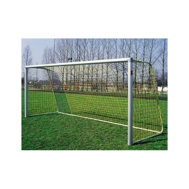 Nešiojamų futbolo vartų tinklas žalios spalvos 7,33 x 2,44