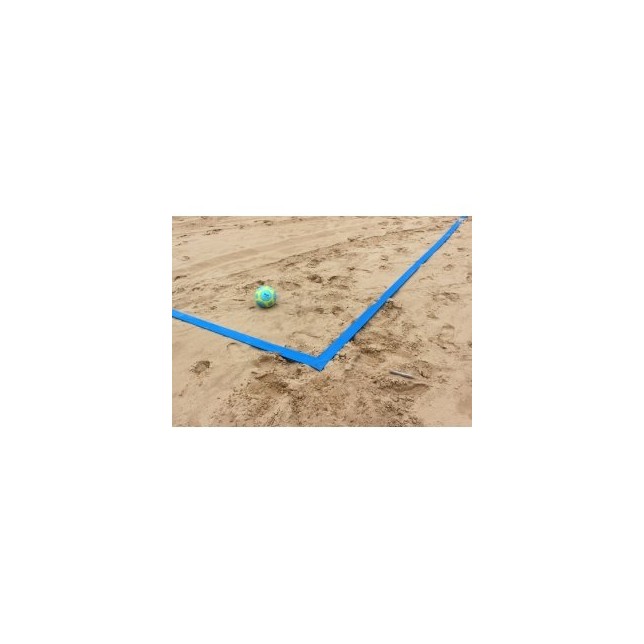 Lauko futbolo aikštelės ribų linijos, skirtos 26x36m aikštelei