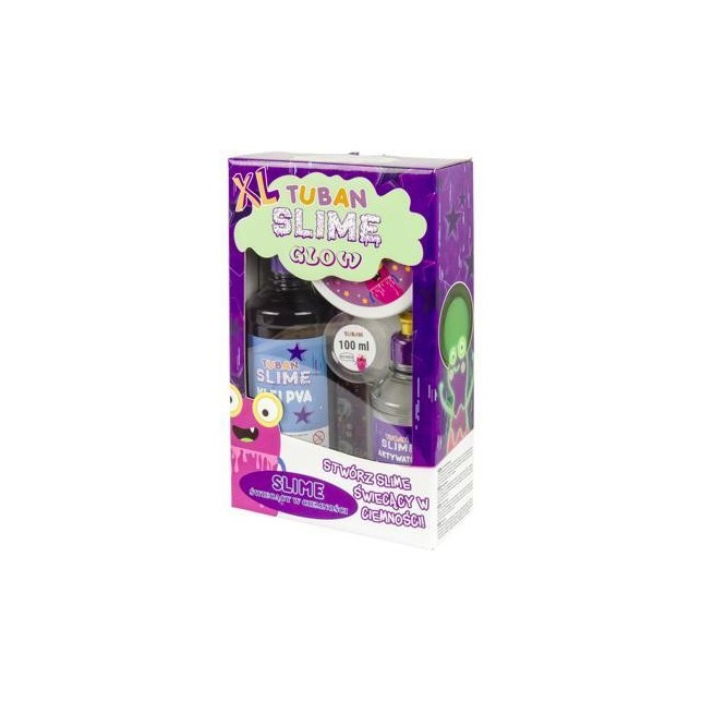 Didelis Slime komplektas - "Šviečiantis tamsoje"