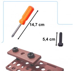 Meistro rinkinys 48 elementai