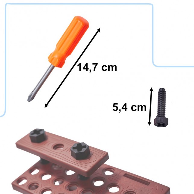 Meistro rinkinys 48 elementai
