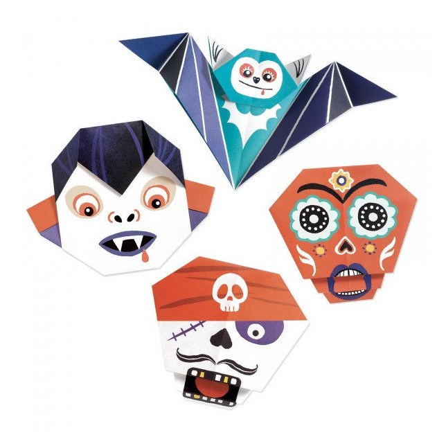 Djeco origami rinkinys "Siaubūnai"