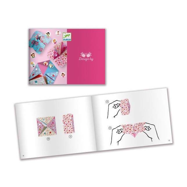 Djeco origami žaidimas "Linksmi iššūkiai"