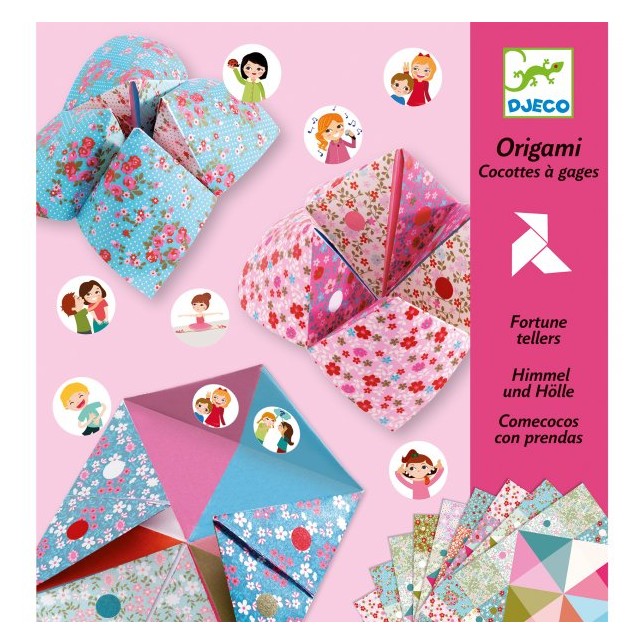 Djeco origami žaidimas "Linksmi iššūkiai"