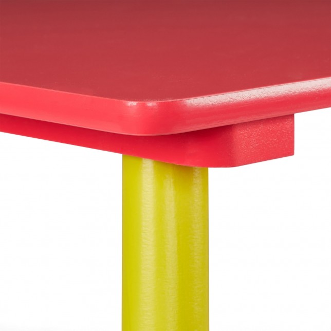 Spalvingas staliuko komplektas su 2 kėdutėmis - colorful art