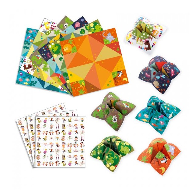 Djeco origami žaidimas "Paukščiai"