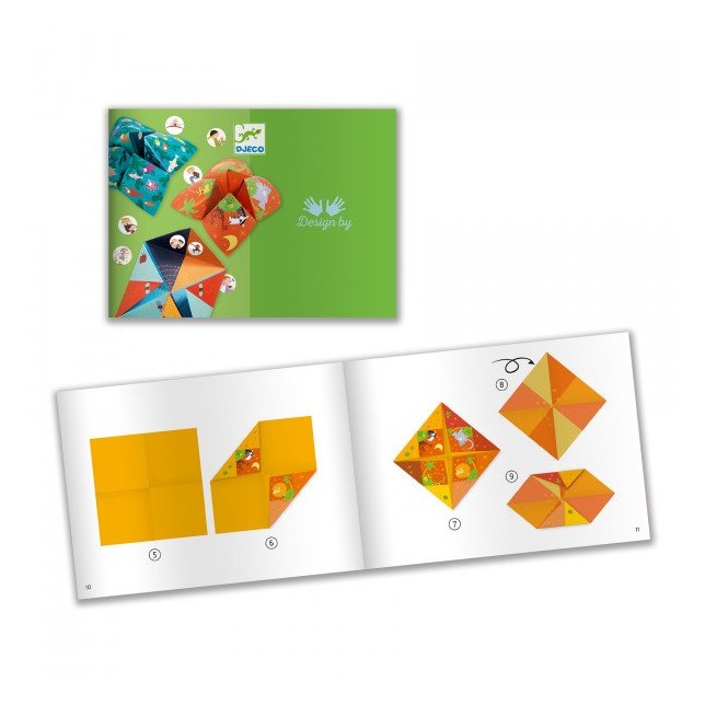 Djeco origami žaidimas "Paukščiai"