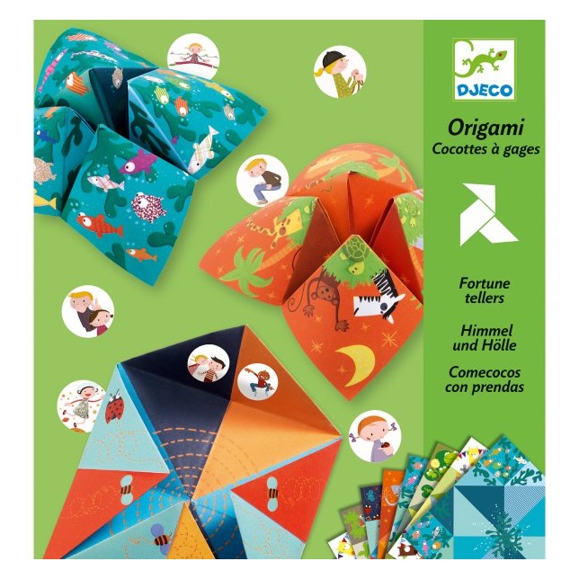 Djeco origami žaidimas "Paukščiai"