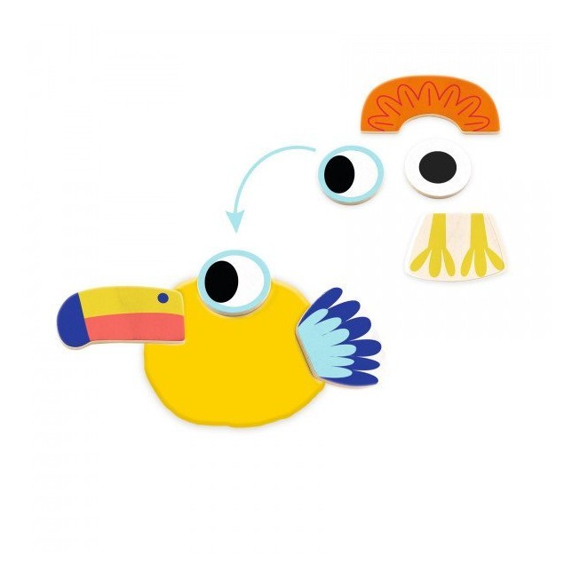 Djeco plastilino rinkinys "Gyvūnai"