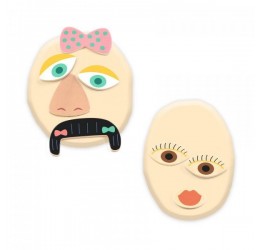 Djeco plastilino rinkinys "Veidai"