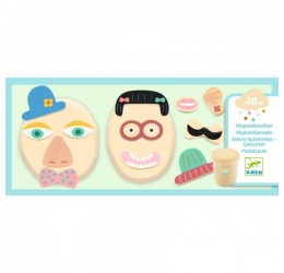 Djeco plastilino rinkinys "Veidai"