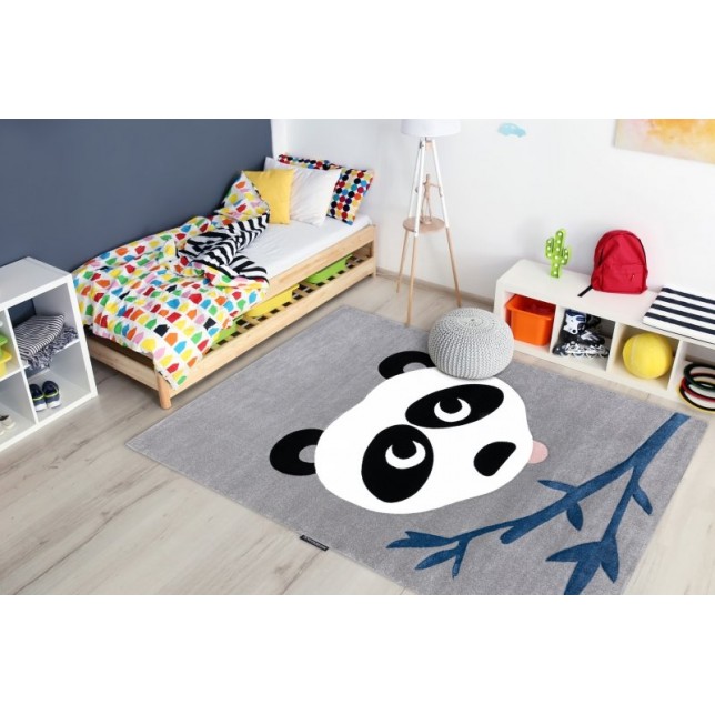 Pilkos spalvos kilimas - PANDA