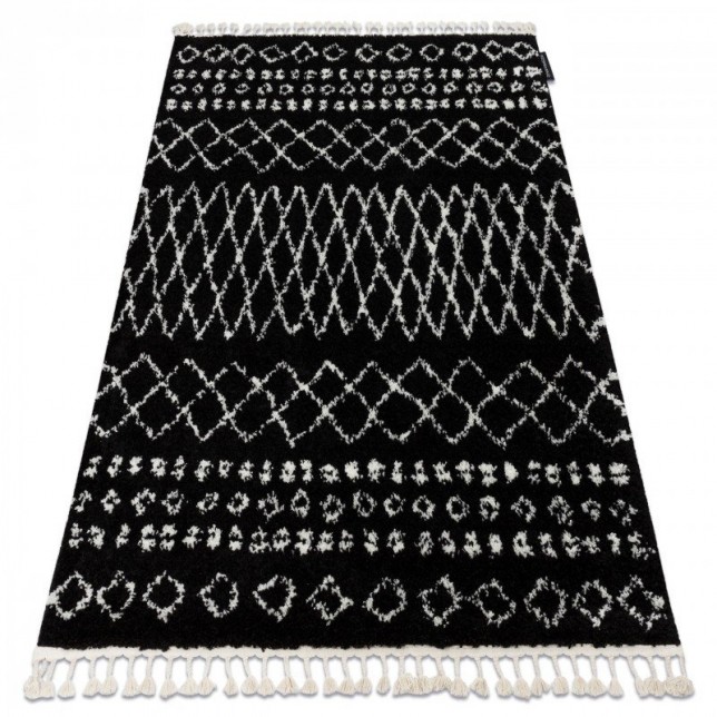 Kilimas BERBER ETHNIC juodas