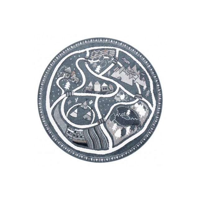 Apvalus mėlynas kilimas - "Land"