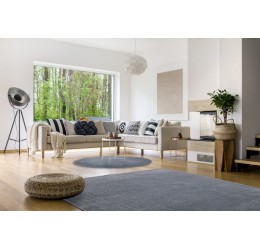 Modernus kilimas, pilkos spalvos