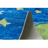 Mėlynas vaikiškas kilimas "Kosmosas"