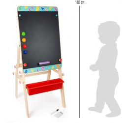 Pastatoma magnetinė piešimo lenta