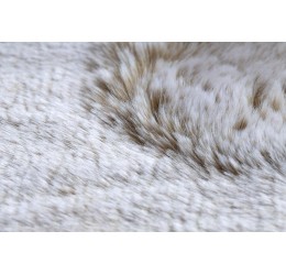 kilimas "Lapin" apvalus, neslystantis pagrindas