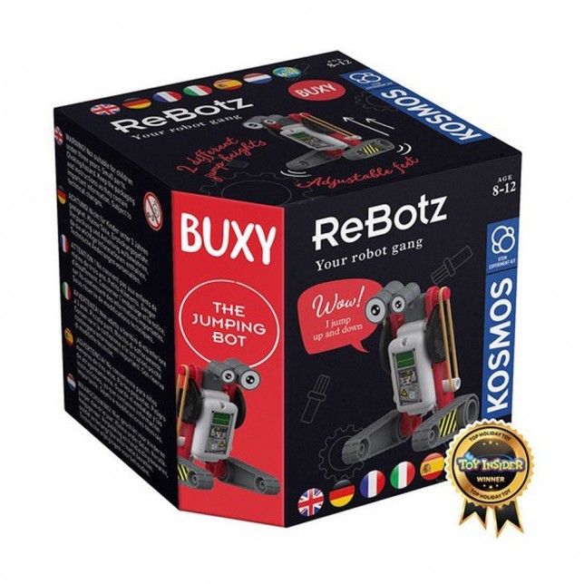 Lavinamasis rinkinys "BUXY THE JUMPIMG BOT"