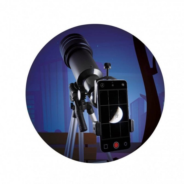 Mėnulio teleskopas su 70mm skersmens okuliaru