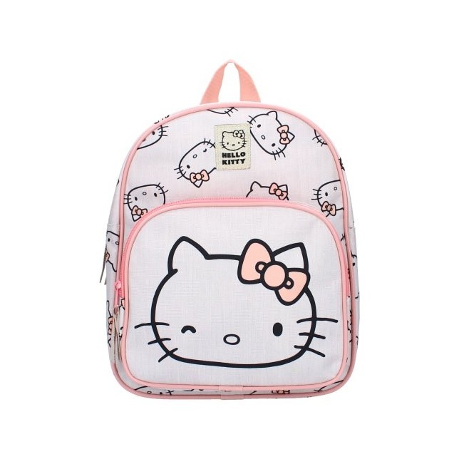 Vaikiška kuprinė su rausvomis detalėmis "Hello Kitty"