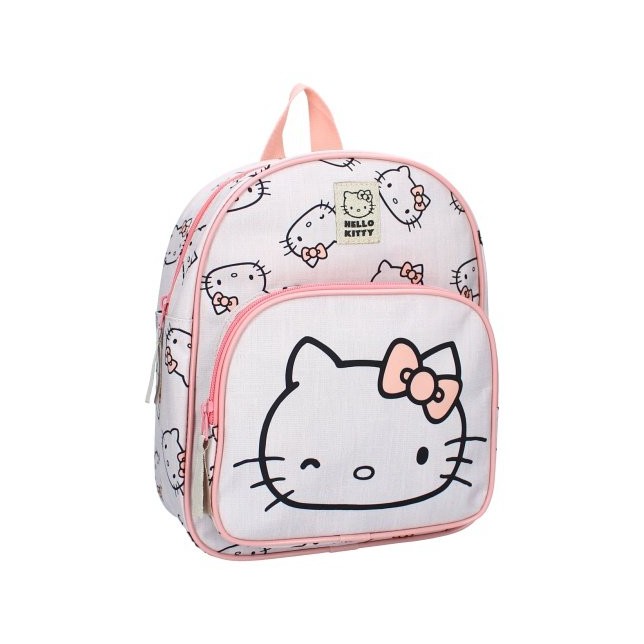 Vaikiška kuprinė su rausvomis detalėmis "Hello Kitty"