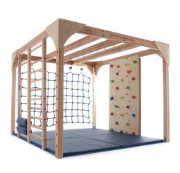 Pastatomas medinis sporto kompleksas "SENSIS" 3,5x3,5m