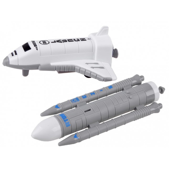Žaislinė raketa su priedais
