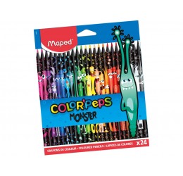 Spalvoti pieštukai "Maped Color’Peps Monster"