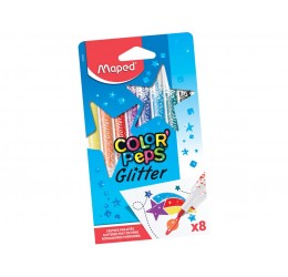 Flomasteriai "Maped Color’Peps Glitter"
