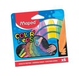 Kreidelės asfaltui "Maped Color’Peps"