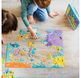 Dodo lavinamoji dėlionė "Europos žemėlapis" 100 detalių