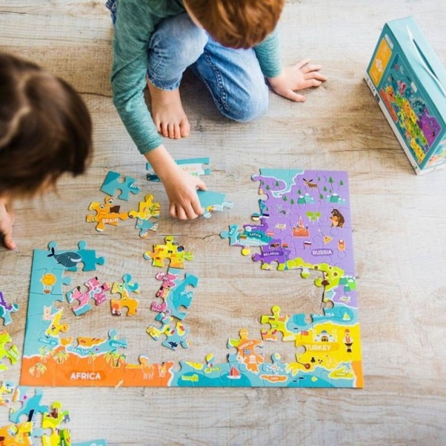 Dodo lavinamoji dėlionė "Europos žemėlapis" 100 detalių