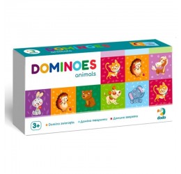 Dodo stalo žaidimas "Gyvūnų domino"