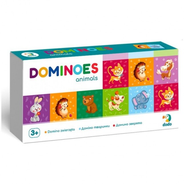 Dodo stalo žaidimas "Gyvūnų domino"