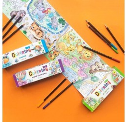 Dodo spalvinimo ritinys "Zoologijos sodas"