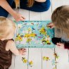 Dodo edukacinė dėlionė "Žemėlapis su gyvūnais"