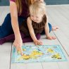 Dodo edukacinė dėlionė "Žemėlapis su gyvūnais"