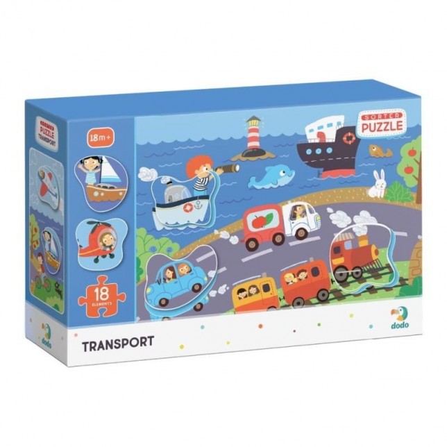 Dodo pirmoji dėlionė mažiesiems "Transportas"