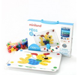 Miniland edukacinis žaidimas "Gyvūnų mozaika"