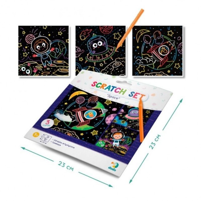 Dodo braižymo rinkinys "Kosmosas"