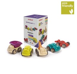 Miniland EKO mašinų rinkinys "Minimobil"